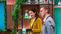 Stella-Oriana Strüfing und Christian Zimmermann von Laori kämpfen bei DHDL um einen Deal.
