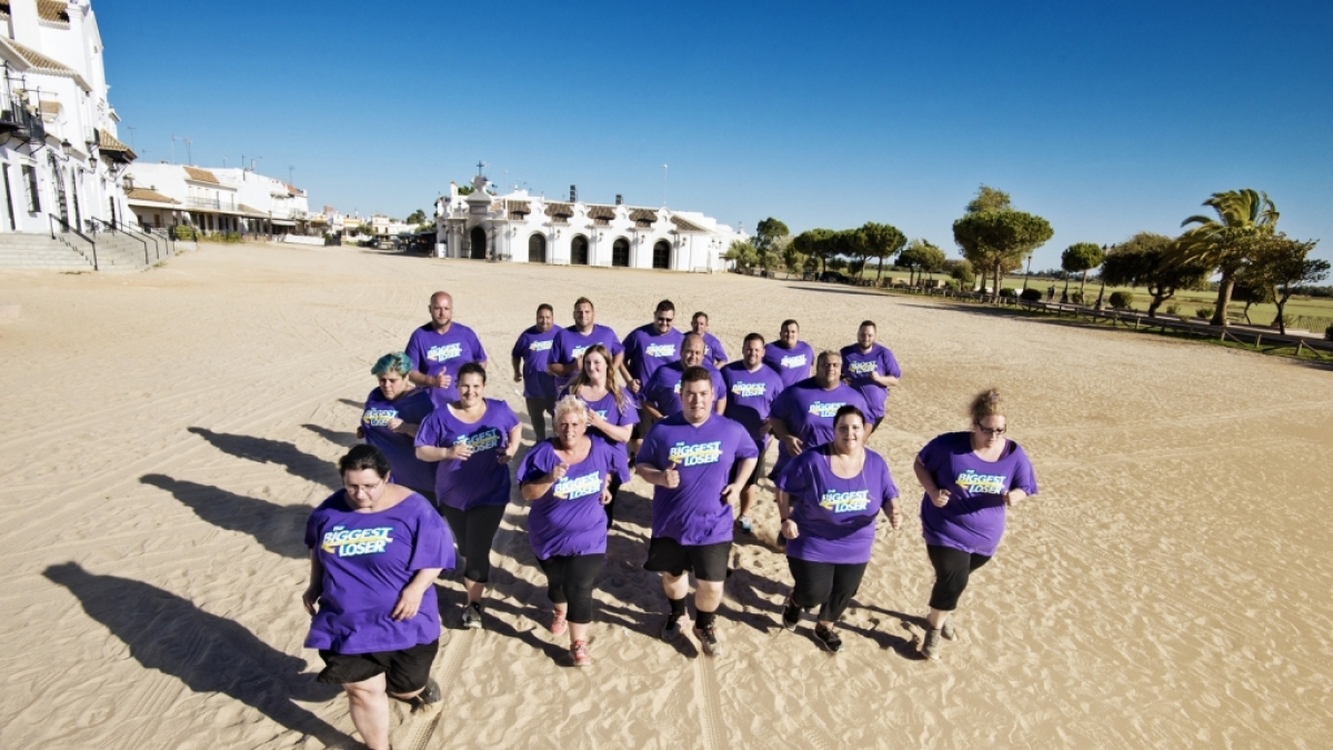 In der hei&szlig;en Sonne Andalusiens wollen die Kandidaten ihr Fett wegk&auml;mpfen. (Foto)