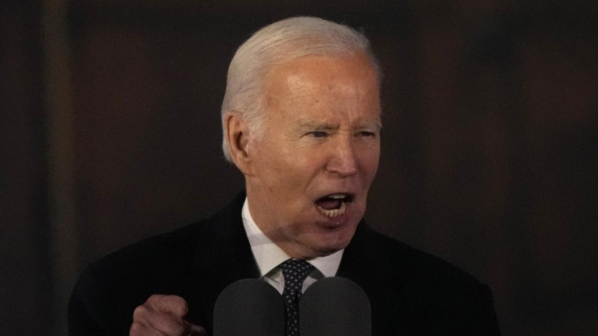Joe Biden reiste heimlich in die Ukraine. (Foto)