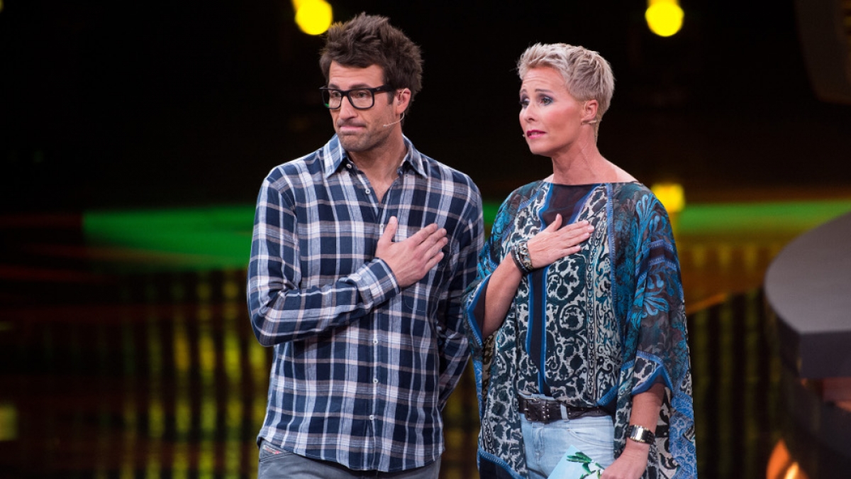 Nicht nur zwischen den Stars gibt es ordentlich Zoff, auch die Moderatoren sind sich manchmal nicht ganz einig. (Foto)