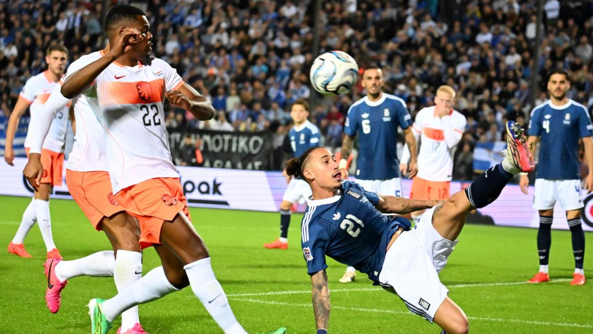 Mit einem 2:2-Unentschieden trennten sich Griechenland und die Niederlande in der UEFA Nations League. (Foto)