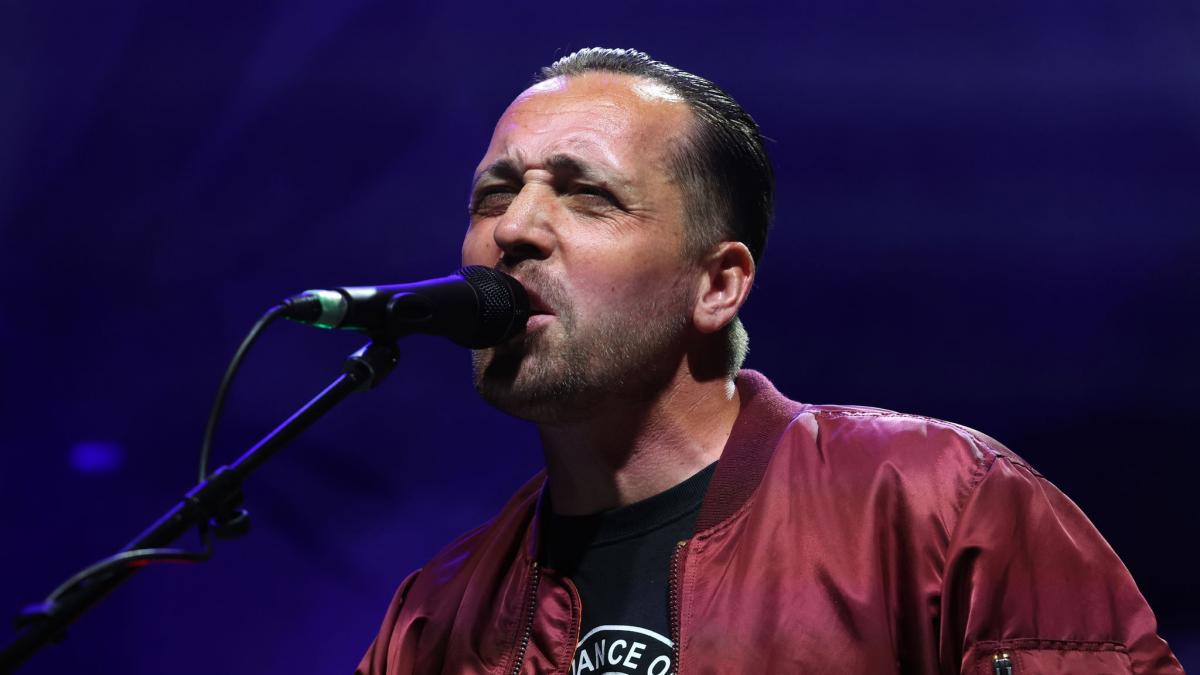 Rapper Danger Dan beim Festival "Jamel rockt den F&ouml;rster". (Foto)
