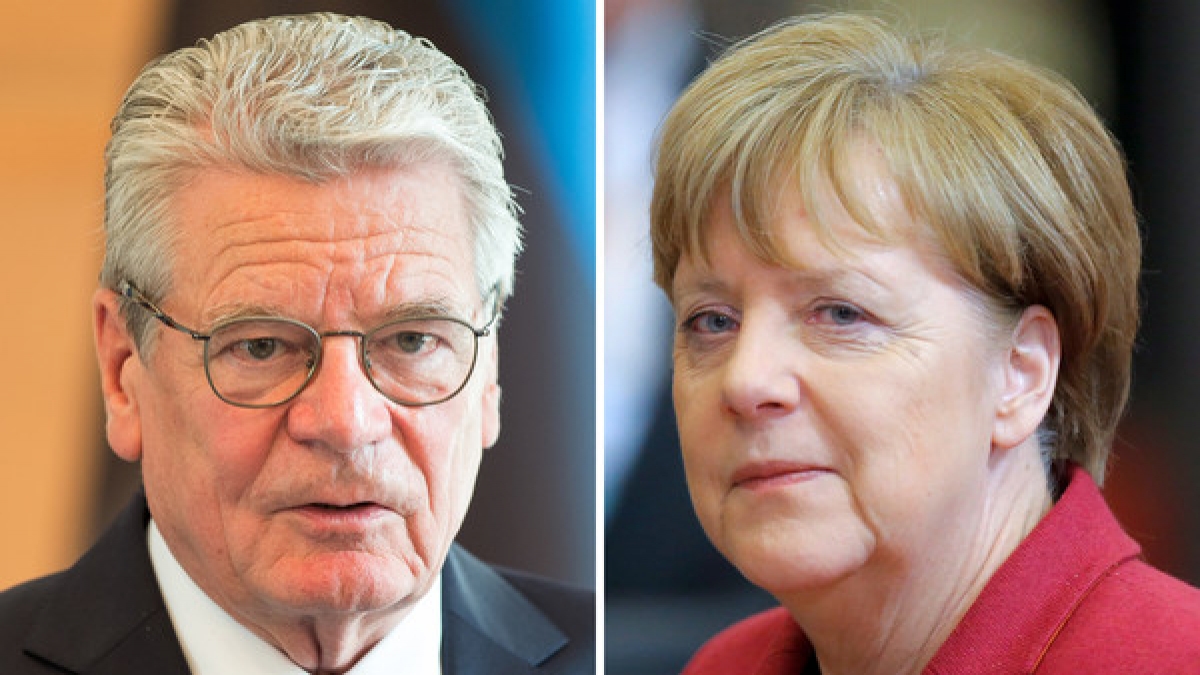 Reichsb&uuml;rger haben Joachim Gauck und Angela Merkel ins UCC-Schuldenregister eintragen lassen. (Foto)