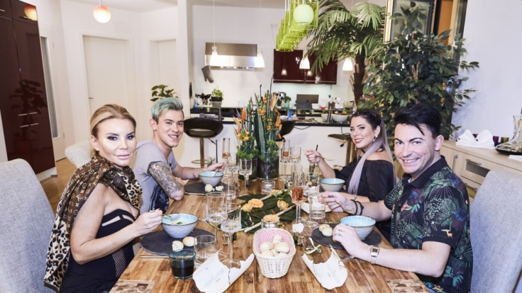 Tatjana Gsell, Daniele Negroni, Jenny Frankhauser und Matthias Mangiapane kochen bei