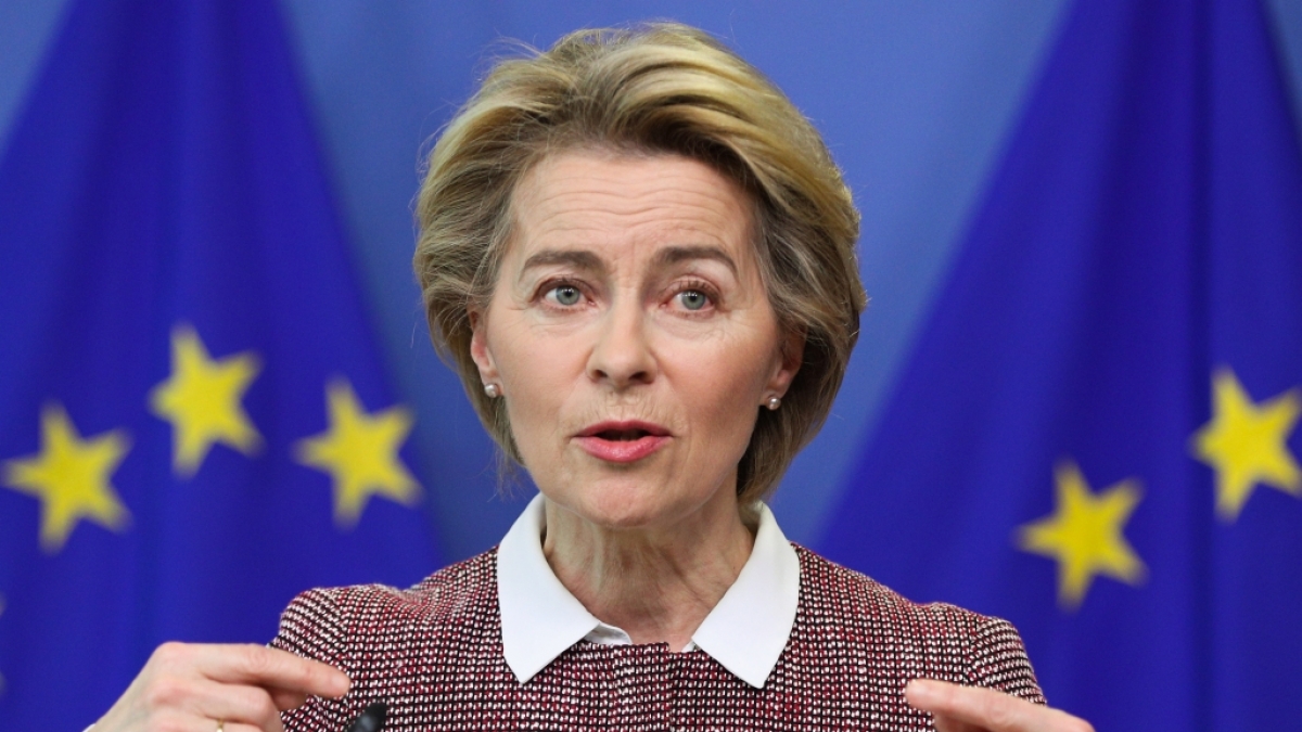 EU-Kommissionspr&auml;sidentin Ursula von der Leyen hat einger&auml;umt, dass das Coronavirus auch von der Politik untersch&auml;tzt worden ist. (Foto)