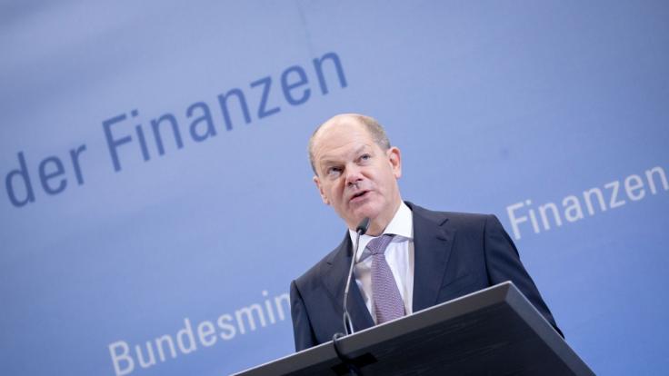 Olaf Scholz hat als Bundesfinanzminister nicht viel zu lachen.