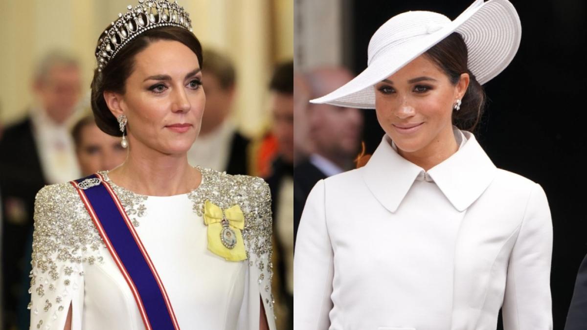 F&uuml;r Prinzessin Kate und Meghan Markle fielen die Royals-News in dieser Woche durchwachsen aus. (Foto)
