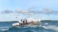 Dieses undatierte von OceanGate Expeditions herausgegebene Foto zeigt das Tauchboot 