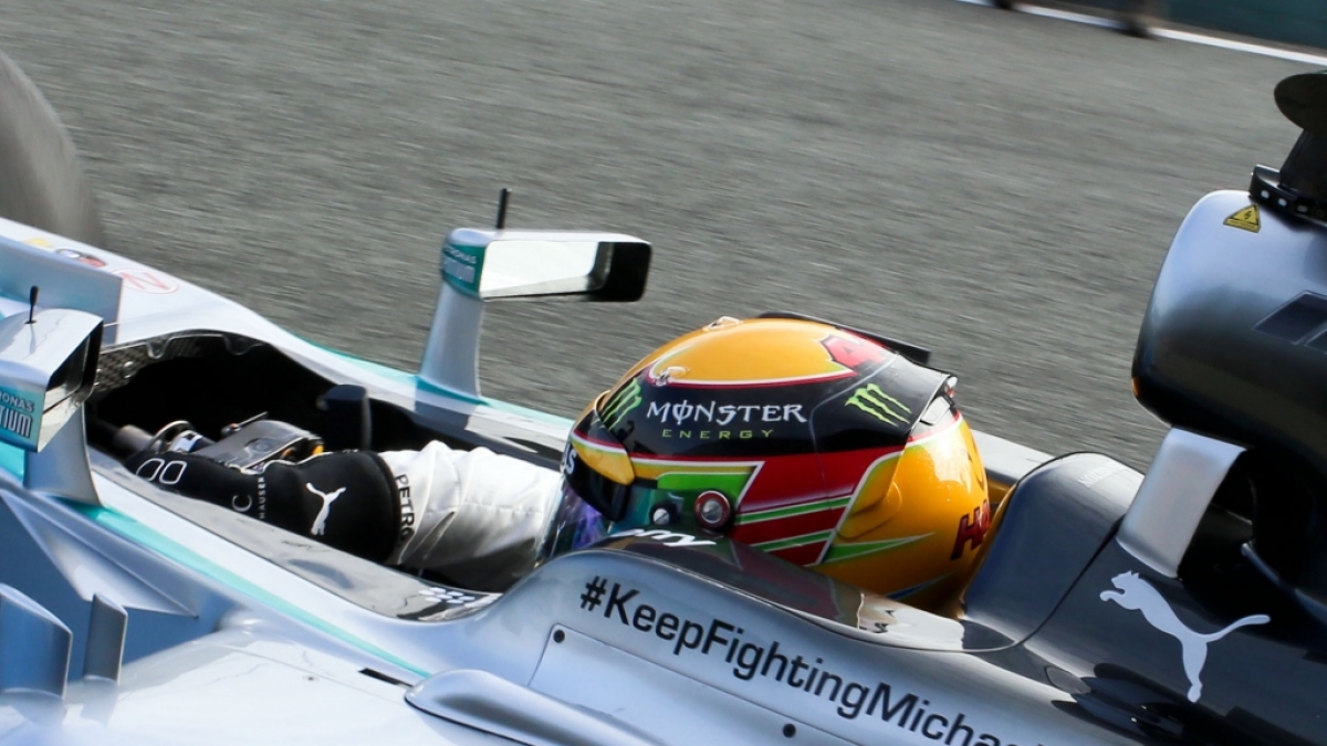 Hat Mercedes Michael Schumacher aufgegeben? Der Schiftzug ist an dieser Stelle nicht mehr zu finden. (Foto)