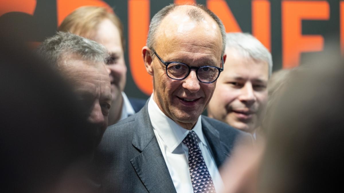 Friedrich Merz darf sich wieder &uuml;ber bessere Umfrage-Ergebnisse freuen. (Foto)