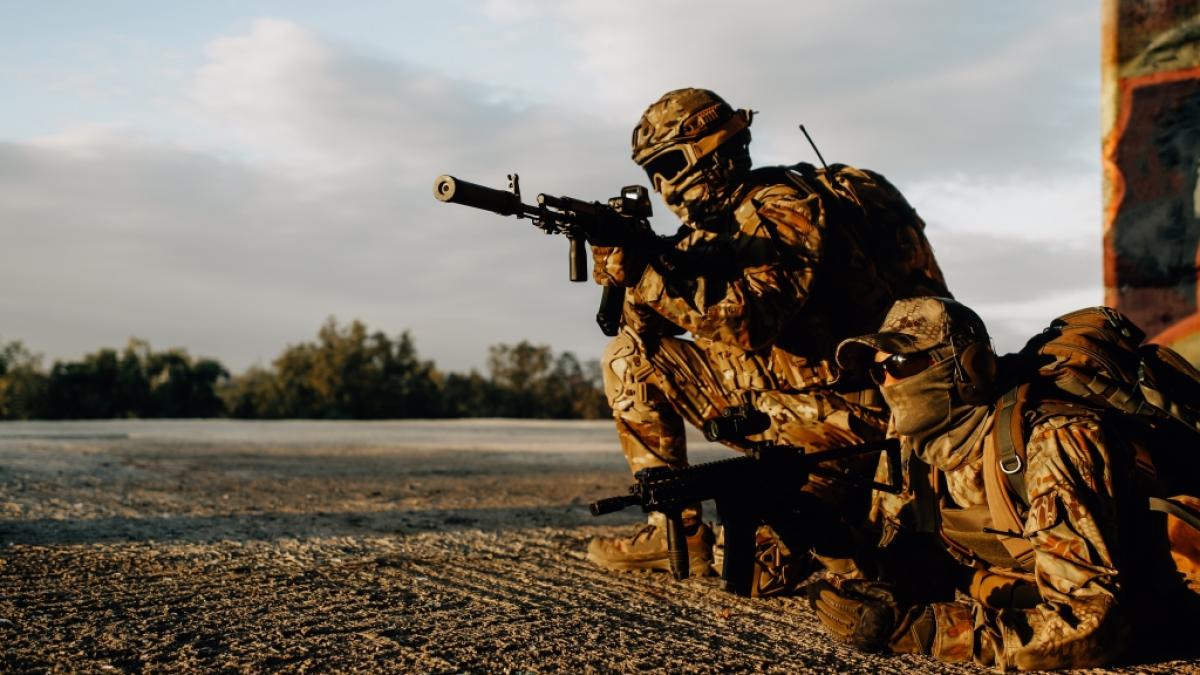 Bei einer Armee&uuml;bung in England ist ein Teenie-Soldat zusammengebrochen und gestorben. (Symbolfoto) (Foto)