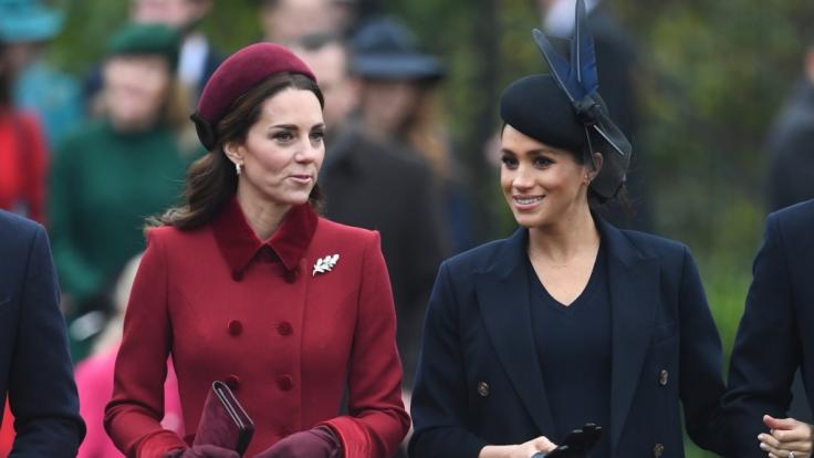 Auf ihre Schwägerin Kate Middleton ist Meghan Markle nicht allzu gut zu sprechen.