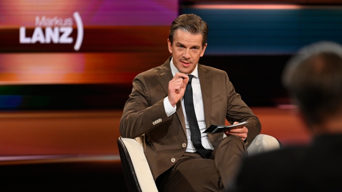 Bei "Markus Lanz" diskutierte Vizekanzler Robert Habeck am Mittwochabend (01.11.2023) &uuml;ber den Israel-Gaza-Konflikt. (Foto)