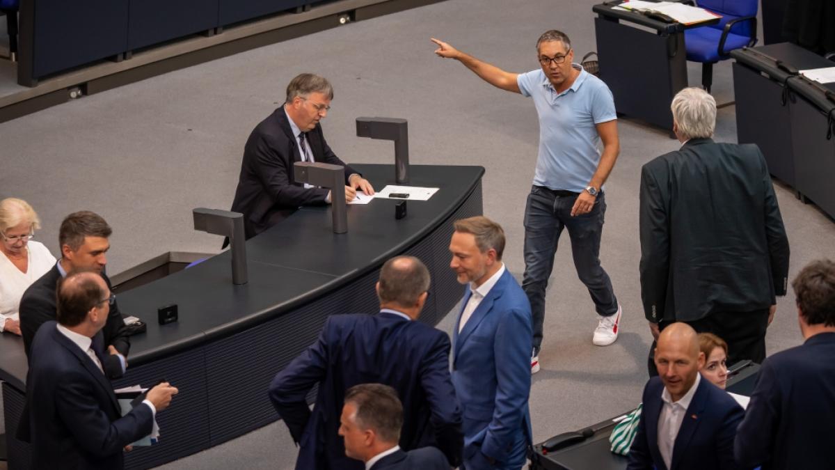 SPD-Abgeordneter Michael Schrodi wurde im Bundestag ausf&auml;llig. (Foto)