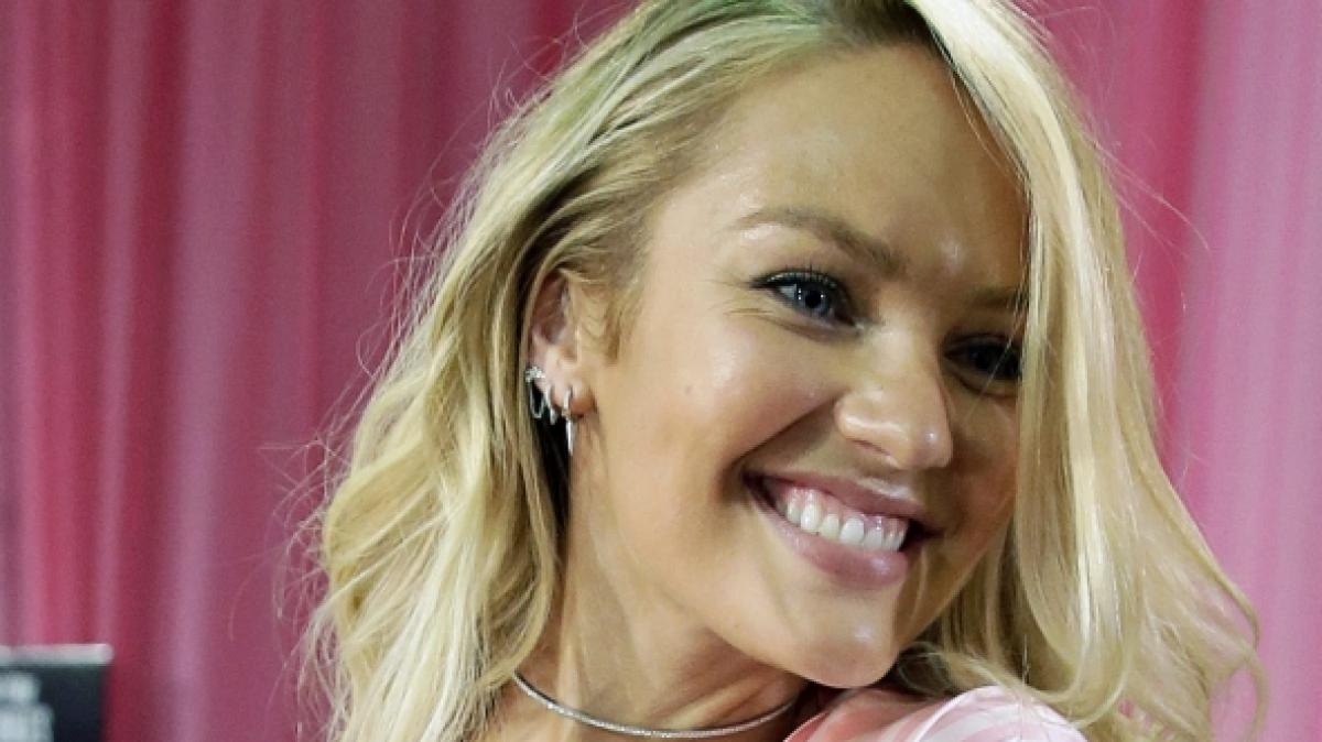 Unterw&auml;schemodel Candice Swanepoel versteht es, sich sexy in Szene zu setzen. (Foto)