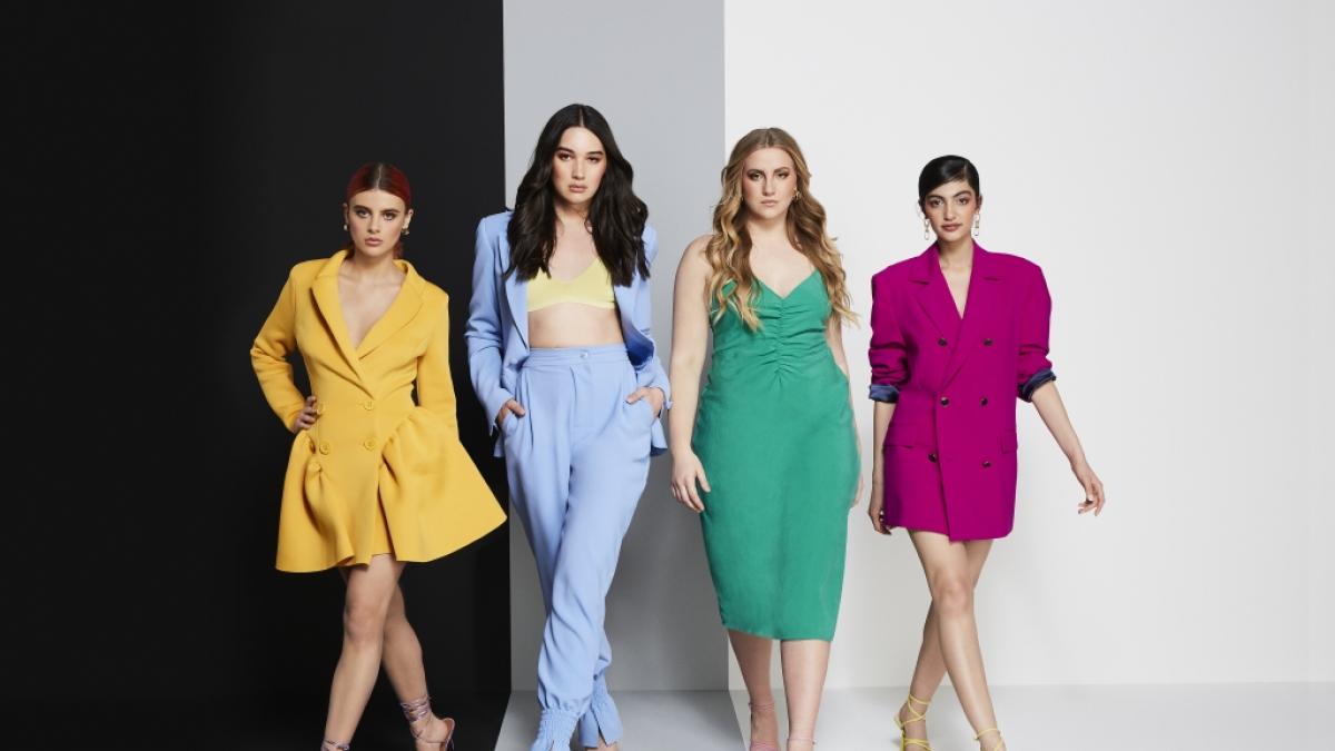 GNTM-Finalistinnen 2021: Romina, Alex, Dascha und Soulin (v.l.n.r.) zogen ins Finale ein, Alex sicherte sich den Sieg. (Foto)