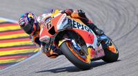 Stefan Bradl aus Deutschland vom Repsol Honda Team auf der Strecke.