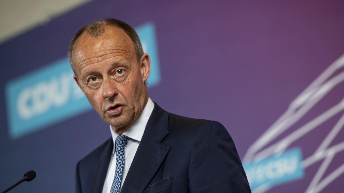 CDU-Parteichef Friedrich Merz begeistert mit seinen Tanzmoves das Internet. (Foto)