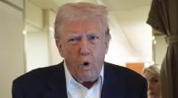 Donald Trump flippte vor laufender Kamera aus.