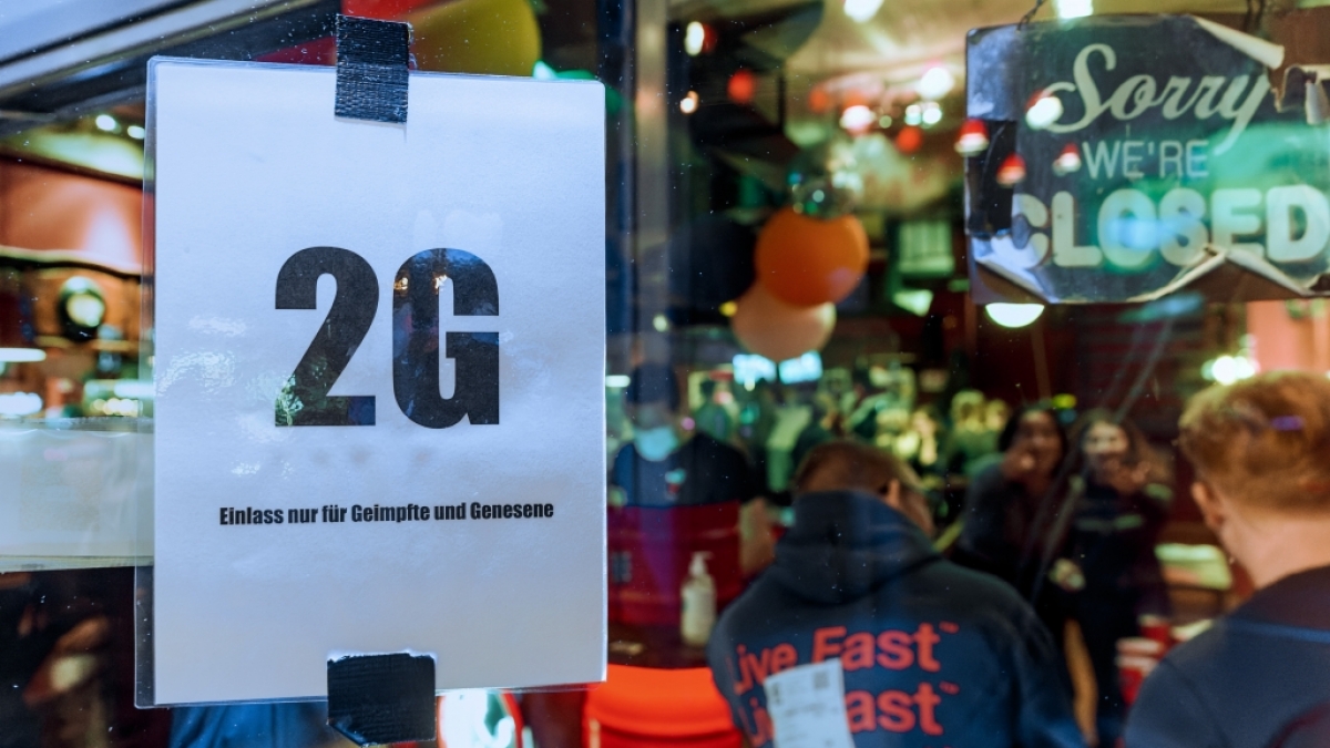 Sachsen denkt offenbar &uuml;ber eine landesweite 2G-Regelung nach. (Foto)