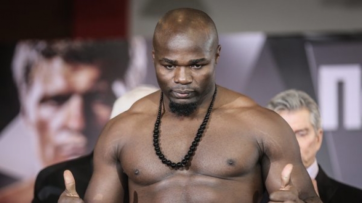 Boxer Carlos Takam aus Kamerun steht seit 2005 als Profi im Boxring.