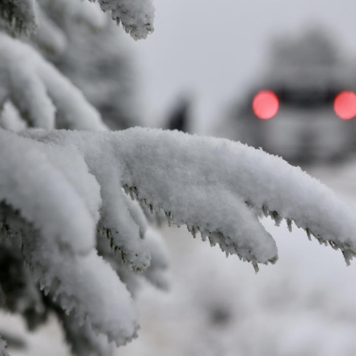 Schnee und heftige Orkanböen - Hier herrscht heute Alarmstufe Rot