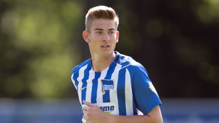 Jonathan Klinsmann hat einen Vertrag bei Hertha BSC Berlin bekommen.
