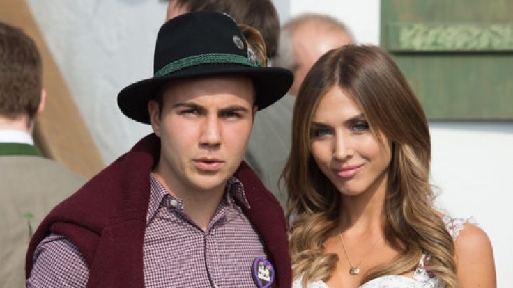 Ann-Kathrin Brömmel an der Seite ihres Liebsten Mario Götze.