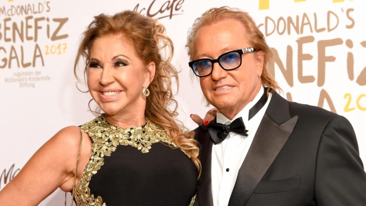 Carmen und Robert Geiss haben sich Kontaktlinsen implantieren lassen. (Foto)