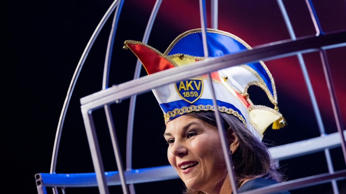 Annalena Baerbock erhielt den Aachener Orden wider den tierischen Ernstes. (Foto)