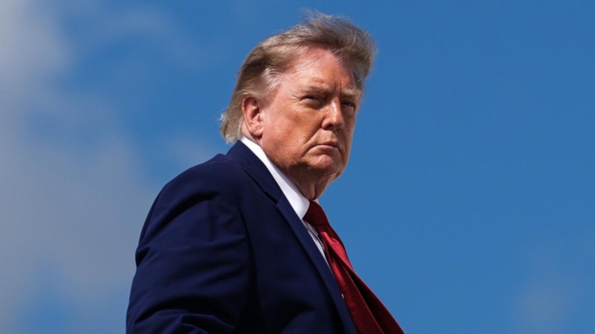 Donald Trump wurde von seinem eigenen Kandidaten br&uuml;skiert. (Foto)