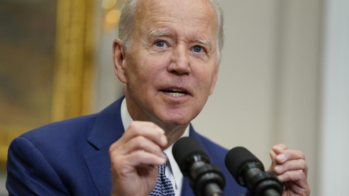 Joe Biden hat sich erneut blamiert. (Foto)