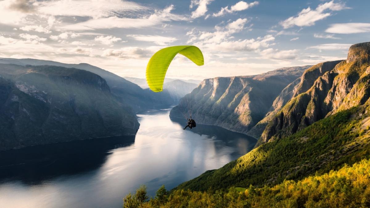 Ein 46-j&auml;hriger Brite ist bei einem Paragliding-Unfall in Spanien ums Leben gekommen. (Foto)