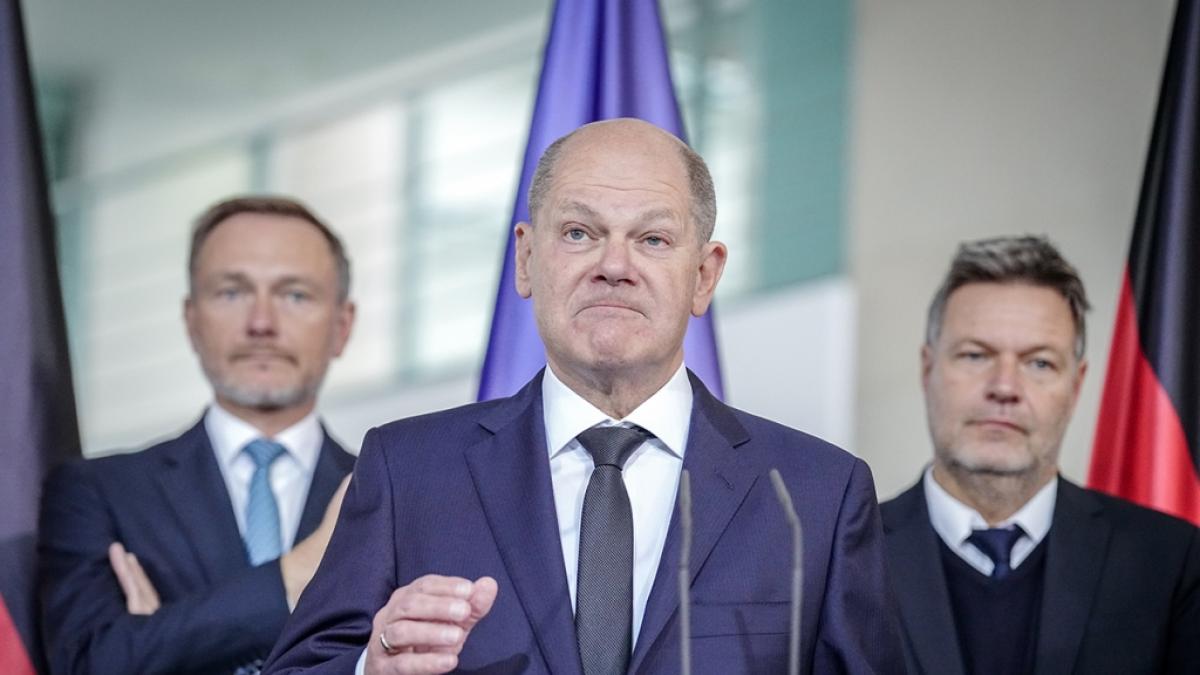 Der Ampel fehlen nach einem Urteil des Bundesverfassungsgerichtes nun 60 Milliarden Euro. (Foto)