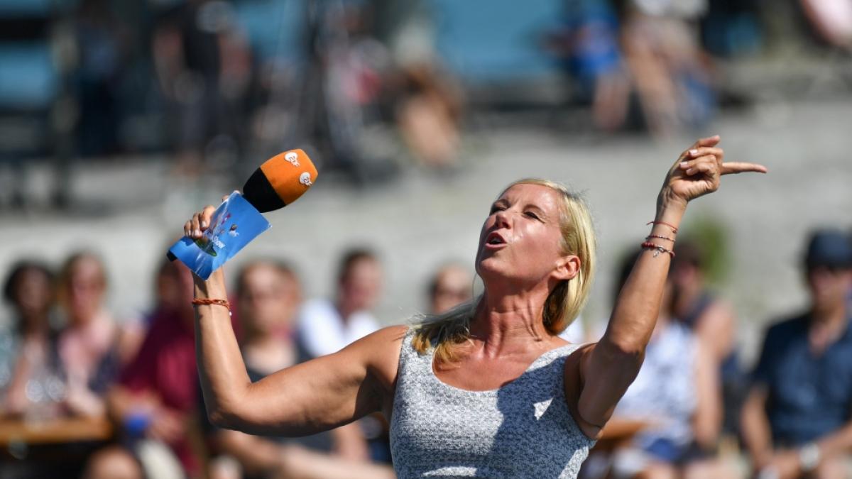 Auch an diesem Sonntag geht Andrea Kiewel im ZDF auf Sendung. (Foto)
