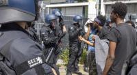 Mehr als 1.000 Polizisten sind beim Eritrea-Festival in Gießen im Einsatz.