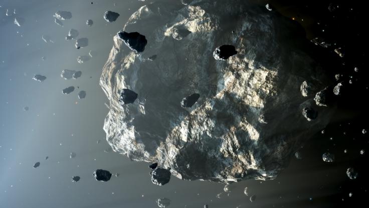 Am 29.04.2020 rauscht ein 4100-Meter-Asteroid an der Erde vorbei.