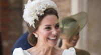 In den Armen von Herzogin Kate schlummerte Täufling Prinz Louis selig vor sich hin.