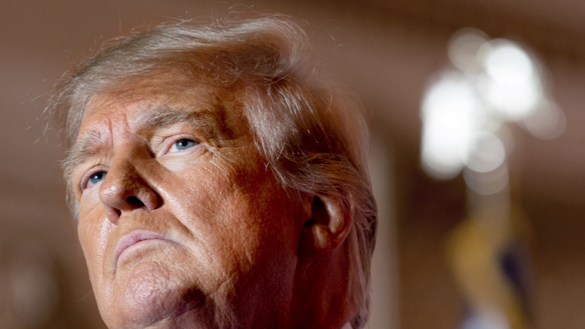 Donald Trump soll jahrelang kaum Steuern gezahlt haben. (Foto)