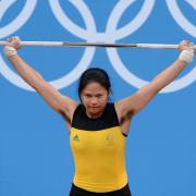 Die australische Gewichtheberin Seen Lee tat sich bei Olympia in London keinen Zwang an.