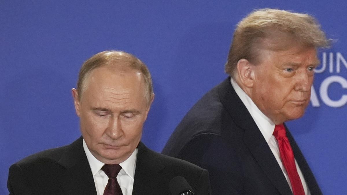 Donald Trump und Wladimir Putin: Ank&uuml;ndigung von Atomtest. (Foto)