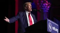Donald Trump buhlte in Nashville um die Gunst religiöser Wähler und Wählerinnen.