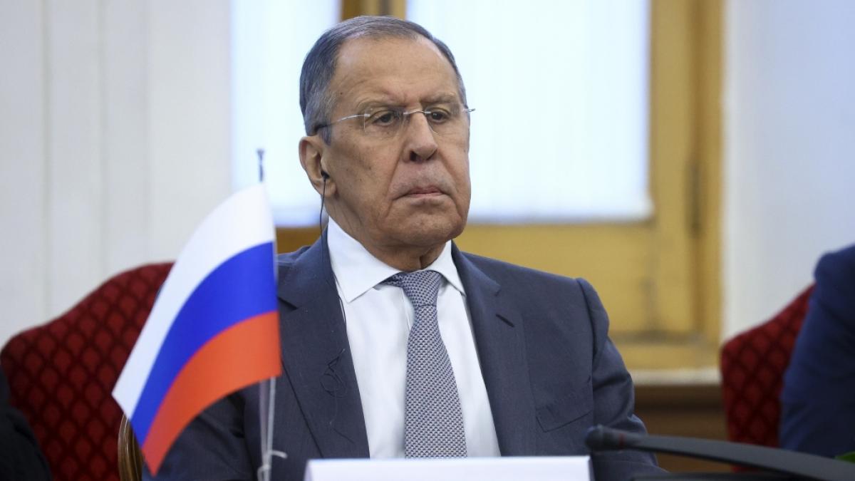 Der russische Au&szlig;enminister Sergei Lawrow feuert gegen die Nato. (Foto)