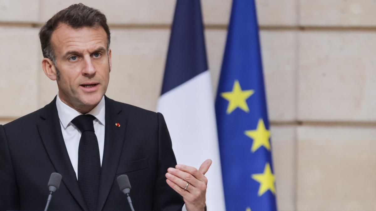 Emmanuel Macron hat Donald Trump die Leviten gelesen. (Foto)