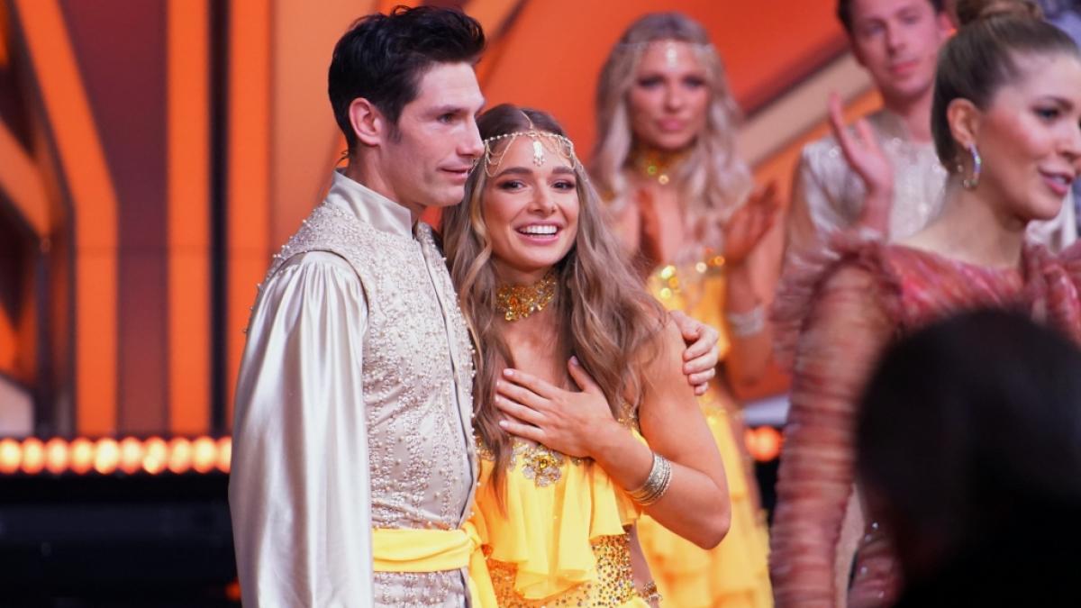 Lola Weippert und Profi-Tanzpartner Christian Polanc in der diesj&auml;hrigen Staffel von "Let's Dance". (Foto)