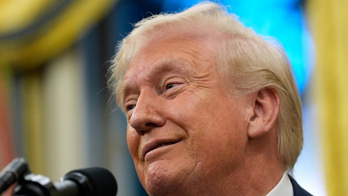 Donald Trump erfreue sich laut seines Leibarztes "exzellenter Gesundheit". (Foto)
