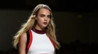 Cara Delevingne präsentierte nach ihrem Absturz ihre neue Kollektion in Paris.