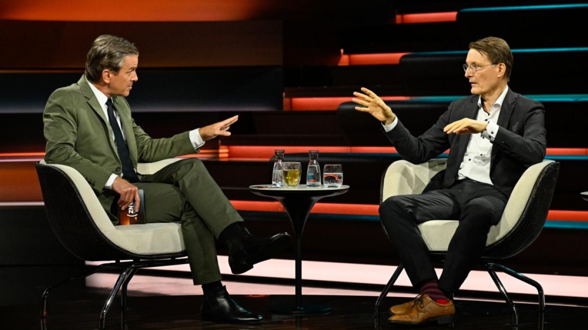 Karl Lauterbach packte bei "Markus Lanz" &uuml;ber die Masken-Aff&auml;re um Jens Spahn aus. (Foto)