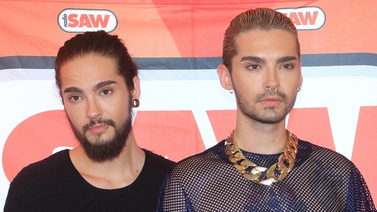 Die Zwillinge Tom und Bill Kaulitz (von links) der Magdeburger Band Tokio Hotel.&nbsp; (Foto)