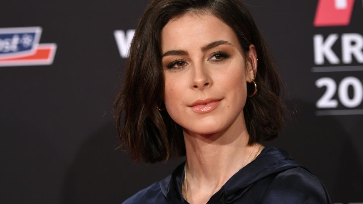 Lena Meyer-Landrut stand Barbara Sch&ouml;neberger Rede und Antwort. (Foto)